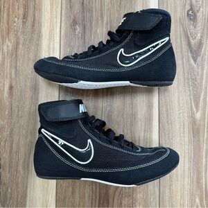 Nike Kids Speed Sweep VII Wrestling Shoes 366684-001, Size Youth 4